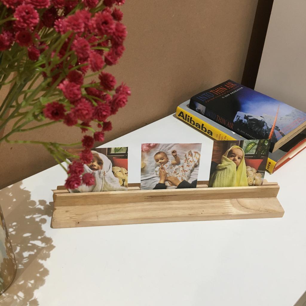 Wooden Rectangular Photo Stand By Miza