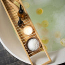 Bathtub Caddy Tray Wine/Candle/Multipurpose Holder For Bathroom By Miza