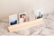 Wooden Rectangular Photo Stand ( With Complementary Coaster ) By Miza