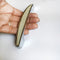 Arc Shape Hexagonal Pattern Metal Silver Tone Door/Cupboard Pull Handle 1Pc By DH