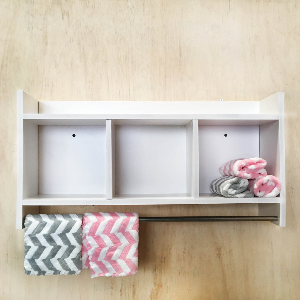 PVC Handmade Bathroom Towel Rack | Towel Holder By Miza