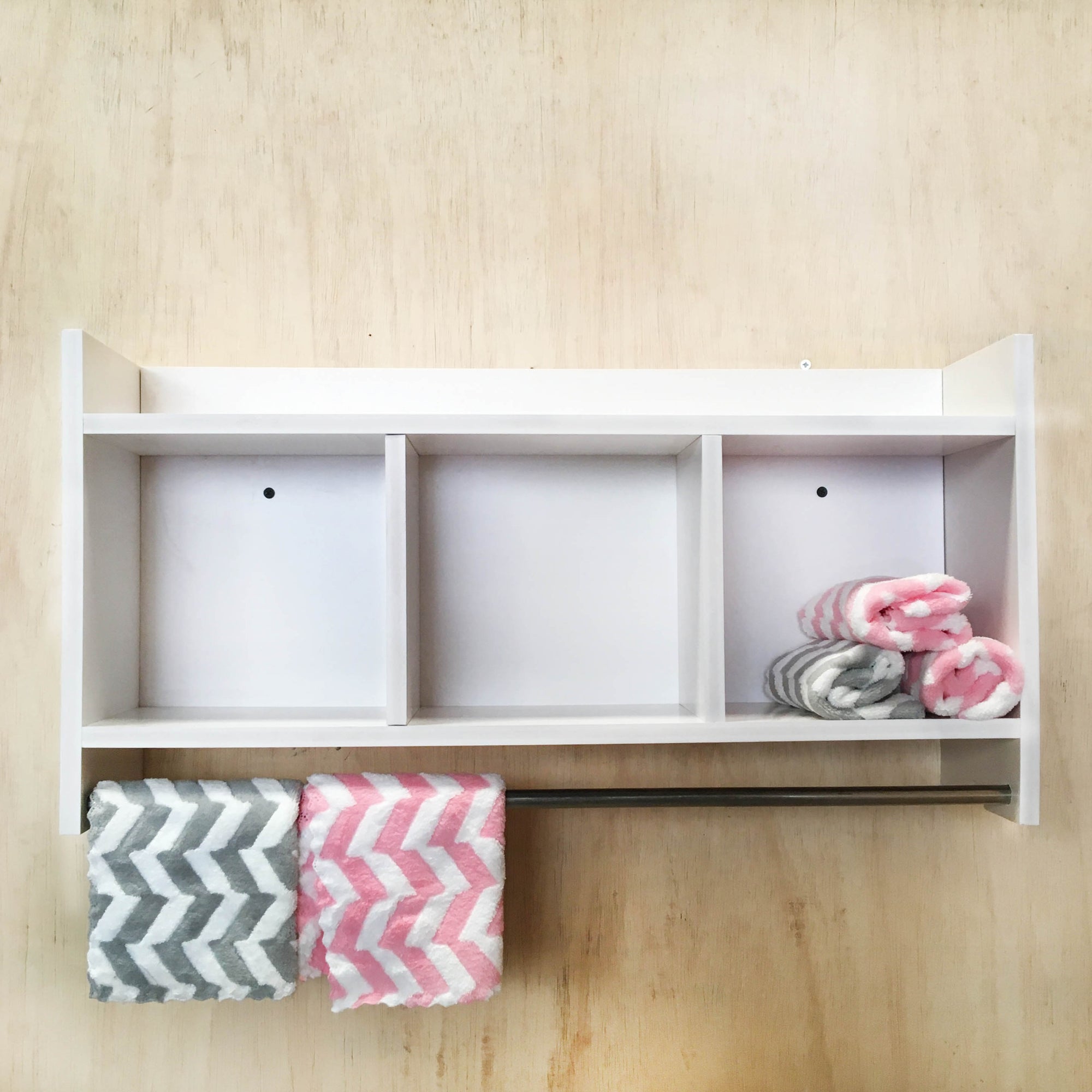 PVC Handmade Bathroom Towel Rack | Towel Holder By Miza