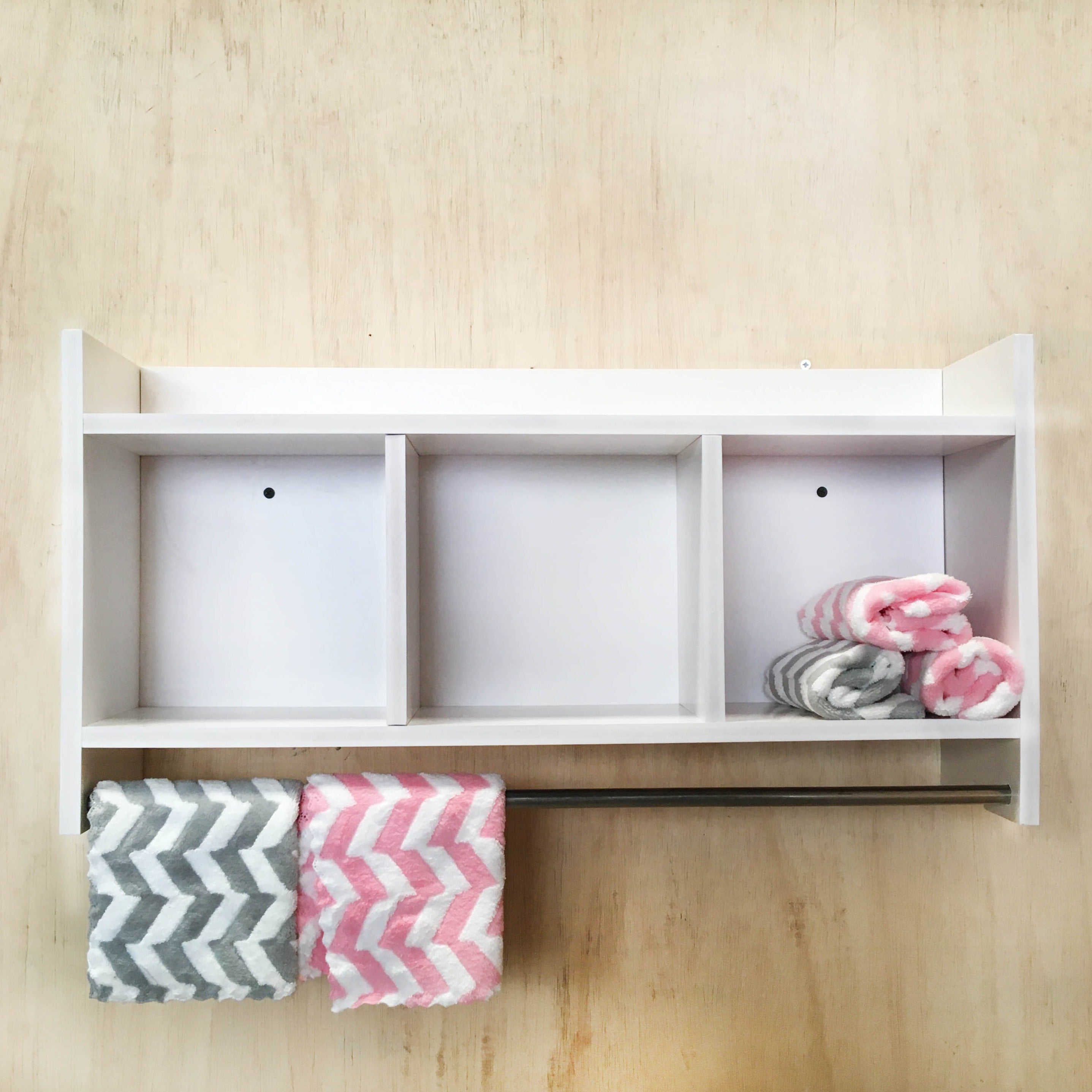 PVC Handmade Bathroom Towel Rack | Towel Holder By Miza