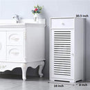 Bathroom PVC Floor Standing Storage Cabinet For Multipurpose Use By Miza