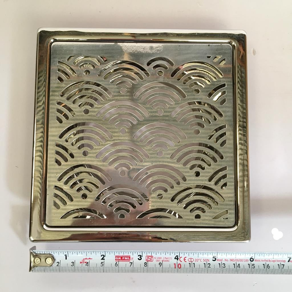 Nirali Nolita Anti Cockroach Designer Floor Drain In Stainless Steel 304 Grade