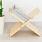 Cross Design X Shape Open Book Stand / Side Table By Miza
