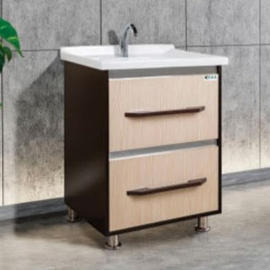 Highland Pine Varnishing Bathroom Vanity Cabinet With Mirror (Model - 2020 ) By TGK