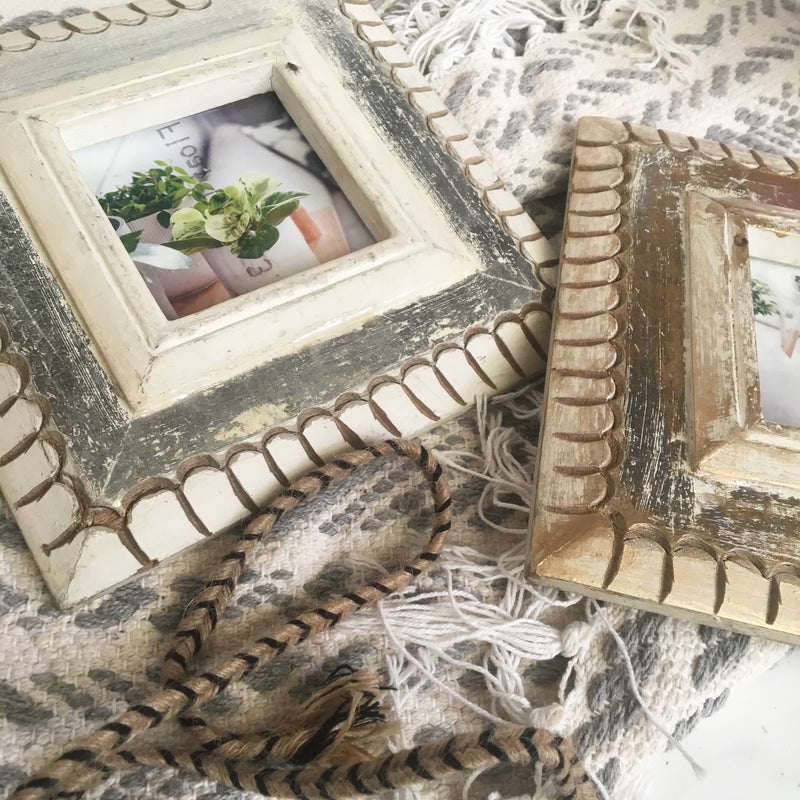 Handmade Natural Wood Photo Frame  - Sustainable Photo Frames By HMF-1PC