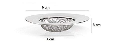 Stainless Steel Sink Strainer Jali Kitchen Drain Basin Basket Filter Stopper Drainer Sink By AK