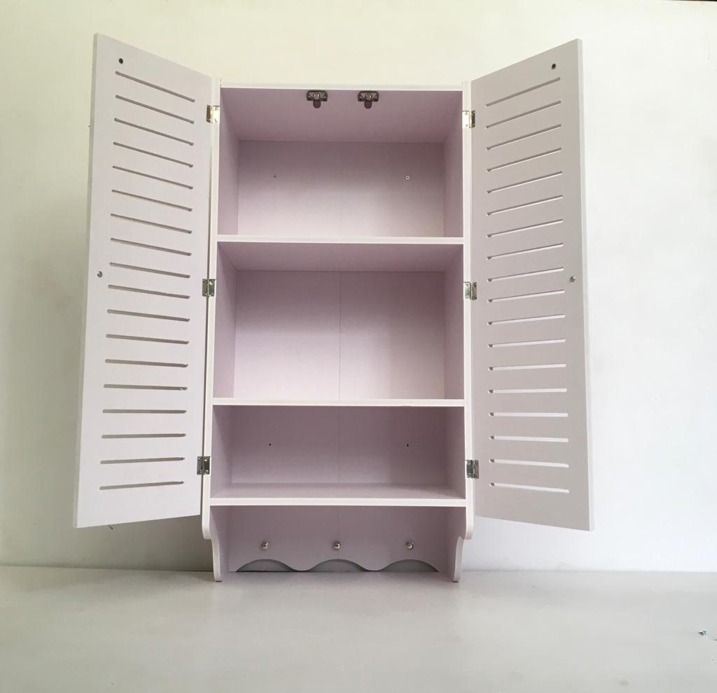 Bathroom WK Wall Mounted PVC Storage Furniture For Bathroom By