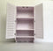 Bathroom WK Wall Mounted PVC Storage Cabinet Furniture For Bathroom By Miza