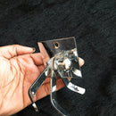 Steel Finish Flexible Multipurpose 3 Pin Cloth/Key/Towel Hanger Door & Wall Hooks 1Pc By DH