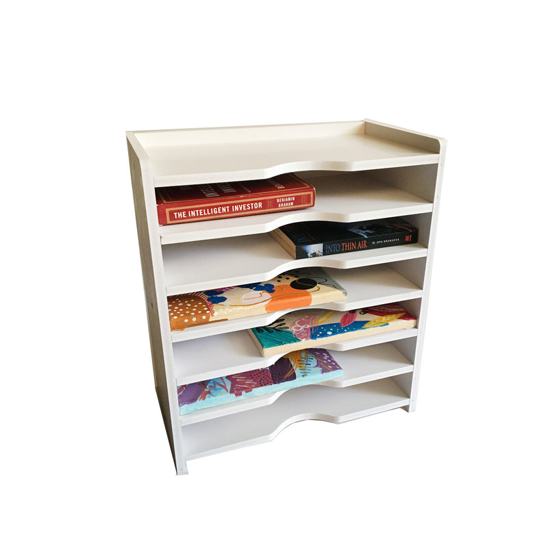 Best Office Filing Rack In PVC Board Rack With Free Soap Dish By Miza