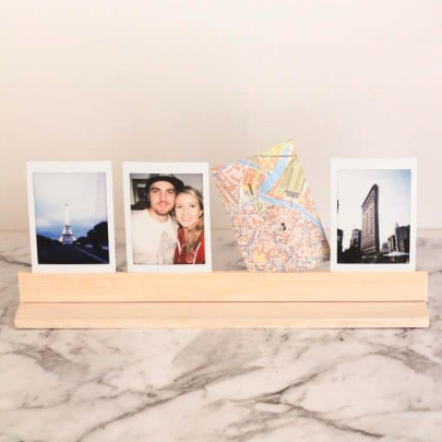 Wooden Rectangular Photo Stand By Miza