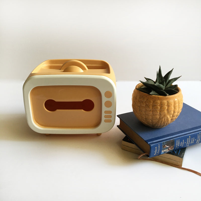 Retro TV Tissue Box Multiple Storage Container Desktop Paper Holder By Retro TV Tissue Box Multiple Storage Container Desktop Paper Holder By