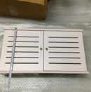Thoughtfully Designed PVC TV/Wifi Unit/Storage By Miza