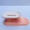 Portable Bathroom Soap Dishes Nordic Double-Layer Color Soap Holder