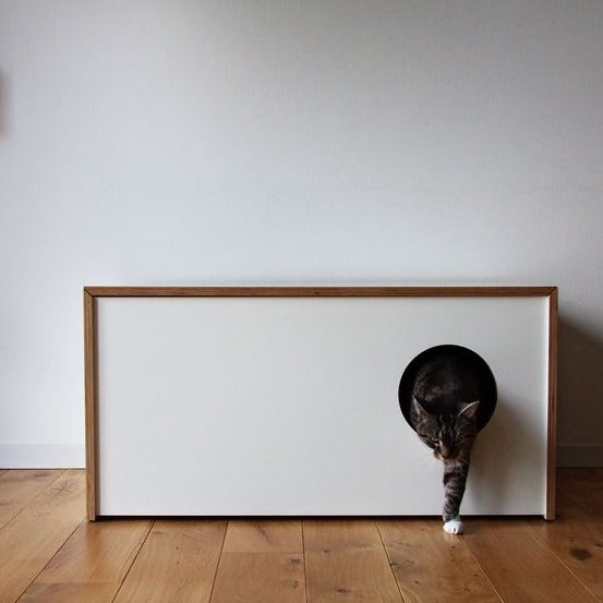 Pet Litter Box Cabinet Cat / Dog House Pet Furniture By Miza