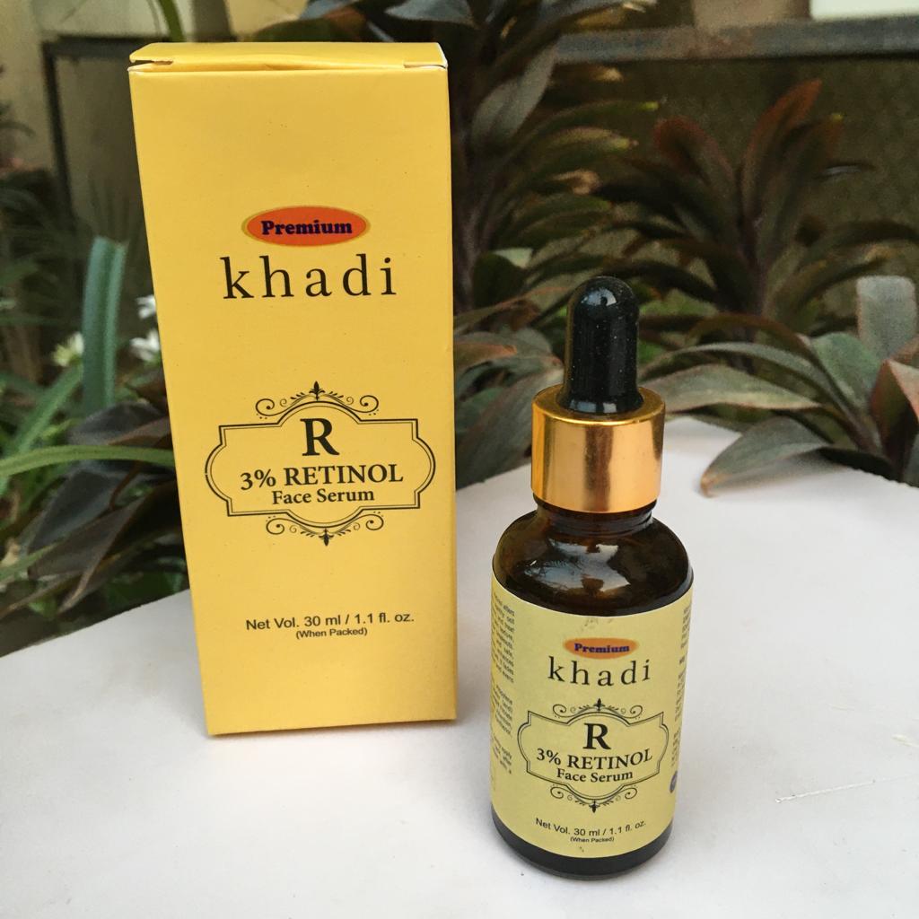 Khadi India Retinol Face Serum For Normal Skin (30 ml)