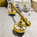 Gold/Silver Plated Brass Towel Holder For Bathroom Accessories (With Screw)