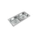 Nirali Elton Stainless Steel Single Bowl Kitchen Sink in 304 Grade + PVC Plumbing Connector - peelOrange.com