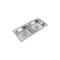 Nirali Elton Stainless Steel Single Bowl Kitchen Sink in 304 Grade + PVC Plumbing Connector - peelOrange.com