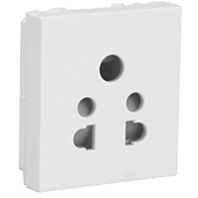 Havells Crabtree Athena 6 A 3 Pin Shuttered Sockets 1-Pc
