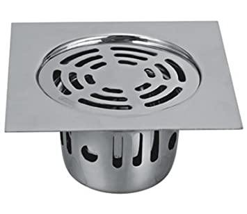 Nirali Benito Floor Drain In Stainless Steel 304 Grade - peelOrange.com
