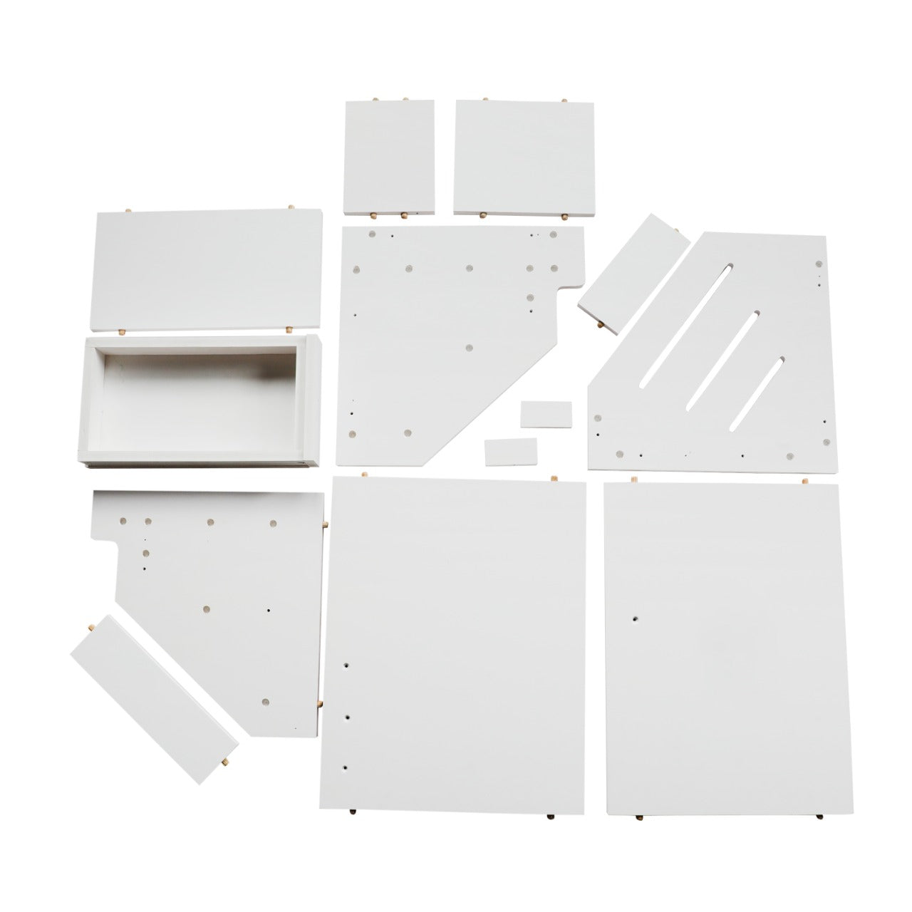 Multi Use Desktop Stationery Organizer Box with Drawer Rack By Miza