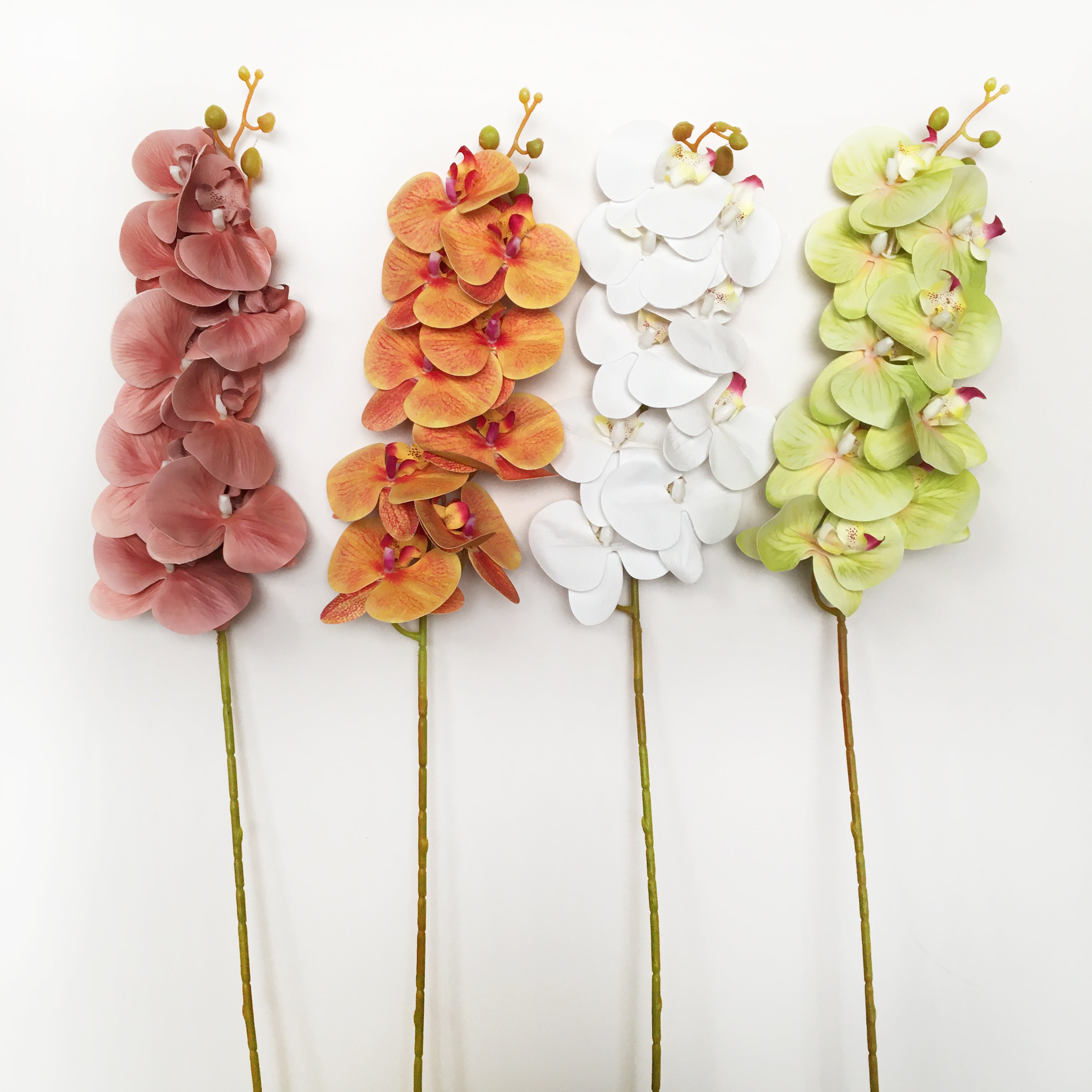 Artificial Orchids Flower Stem For Home Decoration/Prop 1 Stick