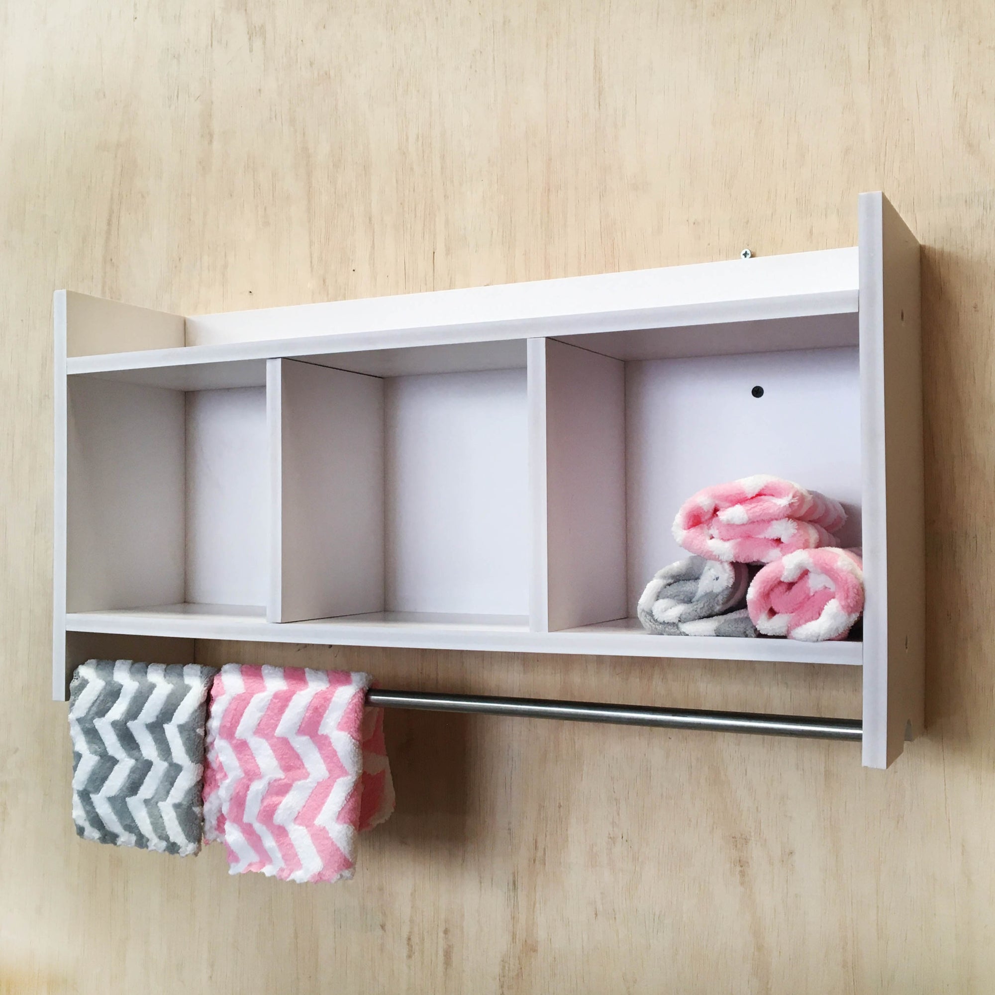 PVC Handmade Bathroom Towel Rack | Towel Holder By Miza
