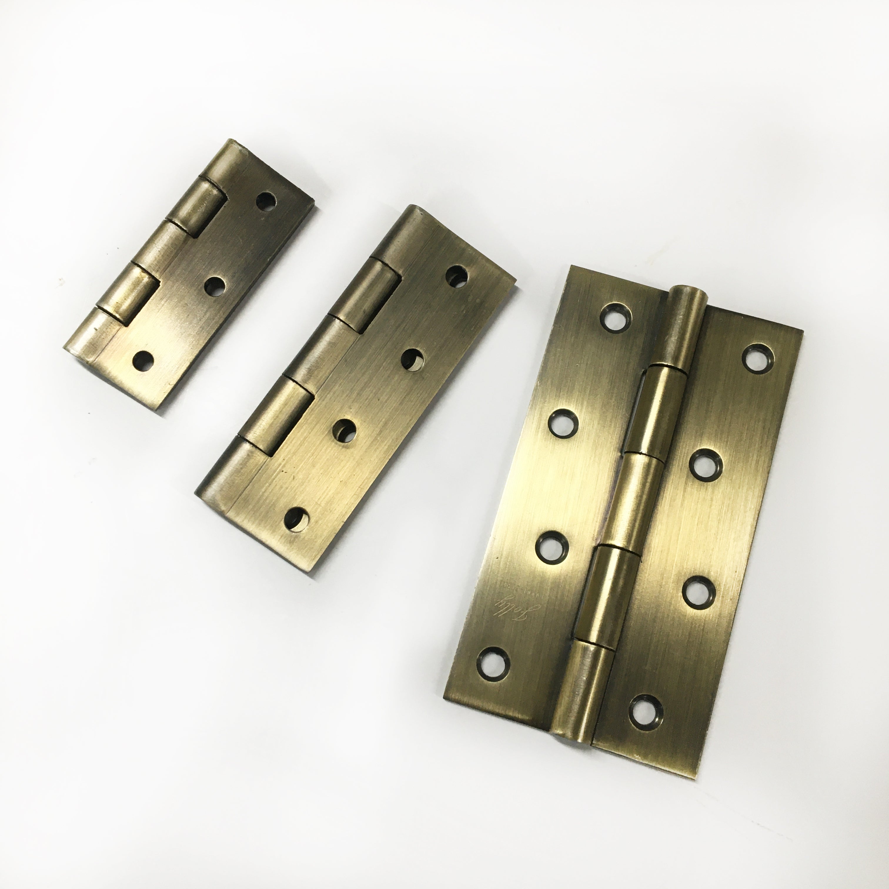 Antique Polish Brass Finish Hinges By DH