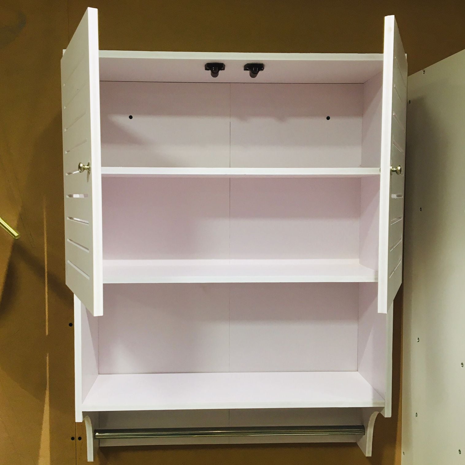 PVC High Quality Bathroom & Kitchen Wall Hung Storage By Miza