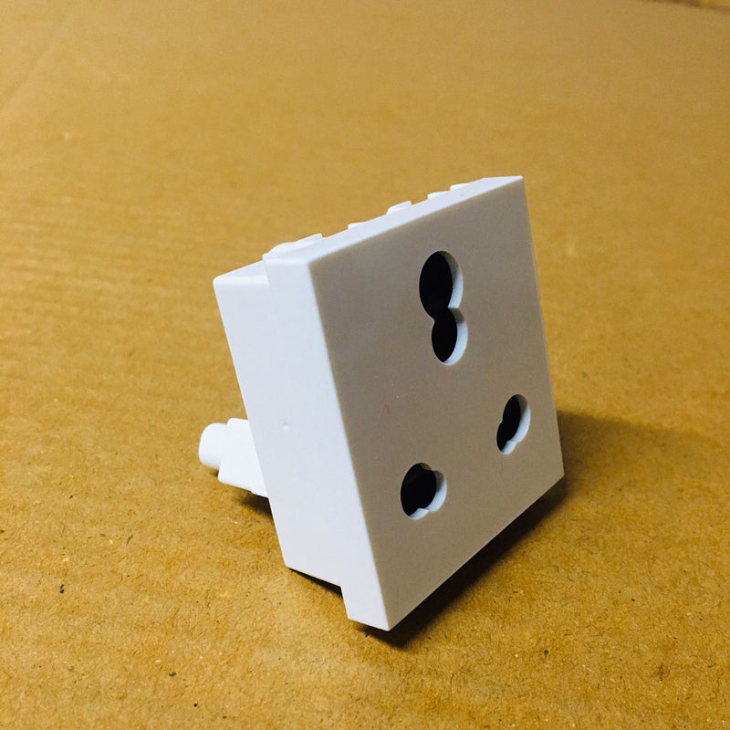 Havells Crabtree Athena 10 A/25 A 3 Pin  Shuttered Sockets 1-Pc