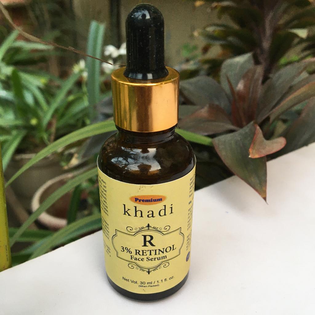 Khadi India Retinol Face Serum For Normal Skin (30 ml)