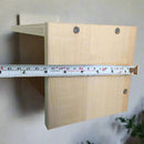 MDF Wall Mounted Key Hooks Shelf By Miza