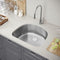 Nirali Glen Stainless Steel Single Bowl Kitchen Sink in 304 Grade +PVC Plumbing Connector - peelOrange.com