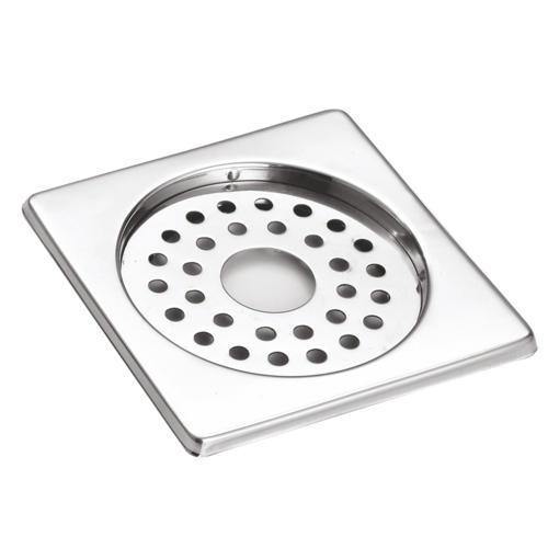 Nirali Elisa Floor Drain Glossy & Satin Finish Stainless Steel in 304 Grade - peelOrange.com