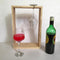 Personalised Wine/Bear Bottle Caddy And Glass Holder By Miza