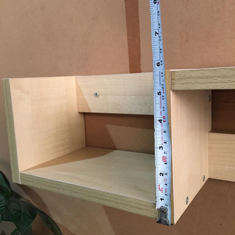 MDF Wall Mounted Key Hooks Shelf By Miza