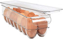 Egg Acrylic Storage Box/ Egg Trays For Refrigerator With Lid & Handles By AK