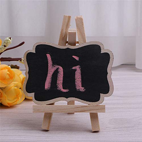 Wooden Chalk Board Tabletop Menu Sign Display Stand For Cafes Bars/Restaurant By MK