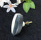 Hand made brass and Marble Line Knobs For Cabinet drawer 1PC MUC