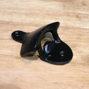 Black Bottle Opener 8mm Cast Iron Wall Mount Beer Soda Bottle