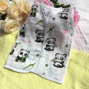 Jabla/Vest Button Type Muslin Cloth For Baby Multi Printed Pack Of 5 By MM