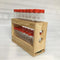 Sliding Kitchen Wooden Spice/Condiment Rack One Slide With 28 Bottles ( With Complementary Coaster ) By Miza