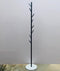 Nordic Style Tree Shaped Coat Stand With Wooden Base With 8 Hangers