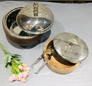 Casserole With Chapati Box Stainless Steel With Steel Bowl Inside SPECIAL COMBO OFFER