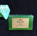 Khadi India ( Pack Of 3 ) Glycerin Herbal Skin Care Neem/Khus/Mix Fruit Soap