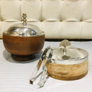 Casserole With Chapati Box Stainless Steel With Steel Bowl Inside SPECIAL COMBO OFFER